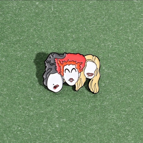 1 LEFT! Hocus Pocus Witch Witches Halloween Pin - Picture 4 of 10